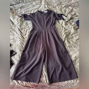 Black jumpsuit with bows